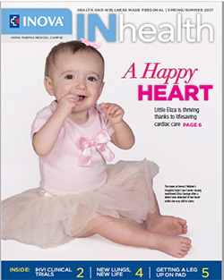 magazine cover - a toddler smiling